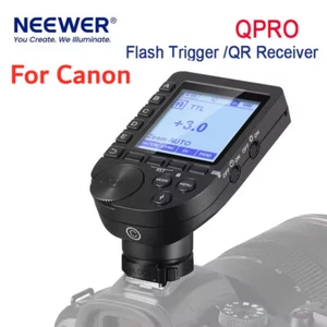NEEWER QPROC QPRO-C TTL HSS Wireless Flash Trigger Transmitter for Canon Cameras - Picture 1 of 10