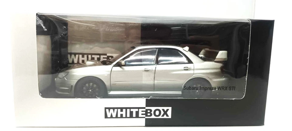 Subaru Impreza Wrx Sti Rhd 2006 Metallic Grey 1 24 Model WB124208 WHITEBOX