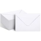 50 Packs Of A7 Envelopes For Invitation, White 5X7 Envelopes With V Flap, Great
