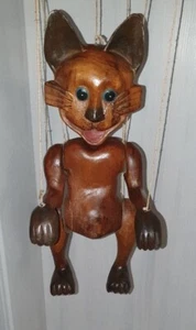 "AUSDRUCKSSTARKE KATZEN-MARIONETTE" (1) - Bild 1 von 2