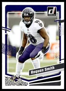 2023 Donruss Press Proof Blue Roquan Smith Baltimore Ravens #21 - Bild 1 von 2
