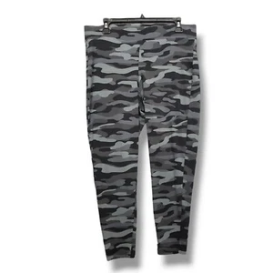 Torrid Premium Legging Womens 2X Grey Camo Full Length Signature Waist - Picture 1 of 9