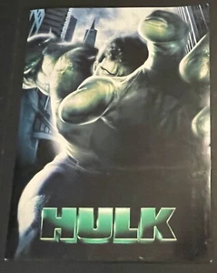 45 pg pressbook HULK 2003 movie stars Eric Bana director Ang Lee w/ comic poster - Picture 1 of 10