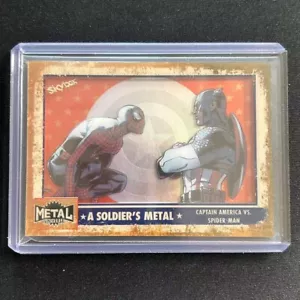 ๐ฎ2024 SKYBOX MARVEL METAL UNIVERSE AVENGERS A SOLDIER'S METAL SM17 - Picture 1 of 1