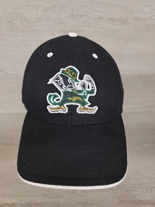 Notre Dame Fighting Irish Embroidered Black Twins Ball Cap Strap Back - Picture 1 of 9