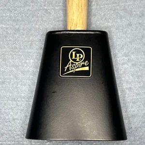 Latin Percussion Aspire E-Z Grip Cha-Cha Cowbell - Black New - Picture 1 of 4