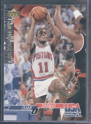 1994 Upper Deck USA #69 Isiah Thomas Gold Medal USA - Image 1 of 2