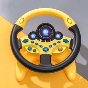 Simulation Driving Car Toy Steering Wheel Kids Baby Interactive To BH - Picture 1 of 13