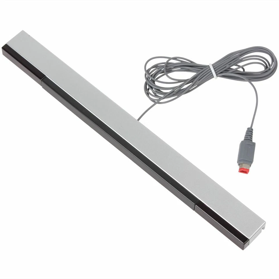 OEM Nintendo Wii / Wii U Motion Sensor Bar (Silver)  - Image 1 of 1