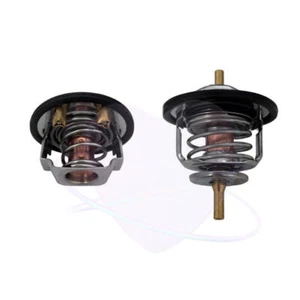 Coolant Thermostat For ISUZU NPR NQR NRR 4.8L 4HE1 4.3L 4HF1 5.2L 4HK1 - 1 Pair - Picture 1 of 2