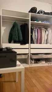 2 Ikea PAX Schränke weiß in sehr gutem Zustand 200x58x201 - Bild 1 von 1