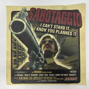Beastie Boys Sabotaggio 7" Vinyl Record - Calibro 35 vs. Beastie Boys - Picture 1 of 4