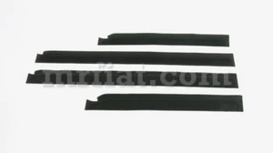 Juego de goma para alféizar de puerta negro Mercedes W114 W115 sedán - Imagen 1 de 1