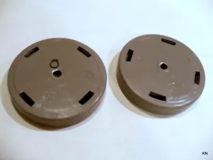 2 Sentria II Kirby Rear Wheels fit G3-G10 556212 w/Clip - Picture 1 of 3