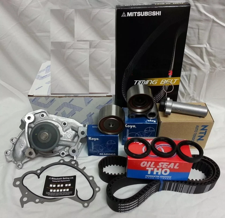 KIT COMPLETO DE BOMBA DE AGUA CON SELLOS DE CORREA DE DISTRIBUCIÓN OEM PARA TOYOTA LEXUS V6 1MZFE Foto 1 de 1