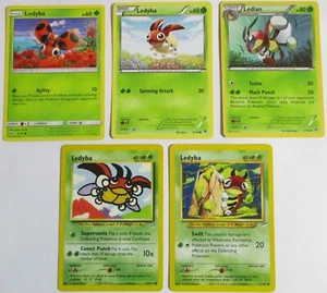 Juegos varios de cartas de Pokémon de Ledyba y Ledian - Imagen 1 de 1