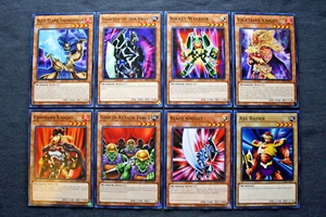 Joey Wheeler Krieger Deckkarten (Blaue Flamme Schwertkämpfer Gearfried der eiserne Ritter) - Bild 1 von 1