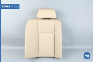 02-08 BMW 750Li E66 Rear Right Side Upper Seat Cushion w/ Head Rest Beige OEM - Picture 1 of 12
