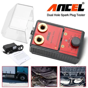 Juego de herramientas de diagnóstico de encendido detector ajustable probador de bujías de coche de doble orificio - Imagen 1 de 16