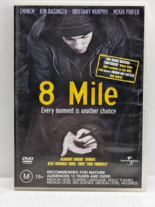 8 Mile DVD Region 2 4 Eminem Kim Bassinger Brittany Murphy - Picture 1 of 4