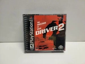 Driver 2 (Sony PlayStation 1, 2000) Complete Black Label with Registration Card - Picture 1 of 5