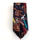 AMÉLIORATION DE L'HABITAT cravate de cou multicolore homme années 90 outil temps émission de télévision Tim Allen