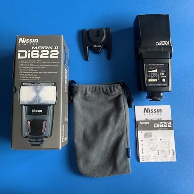Flash de montaje en zapata Nissin Di 622 Mark II para Nikon Foto 1 de 4