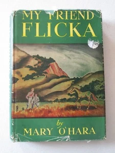 MY FRIEND FLICKA by MARY O'HARA VINTAGE HARDCOVER with DUST JACKET 28TH PRINTING - Bild 1 von 4