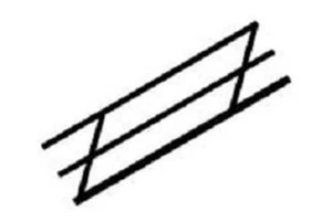 Krick PLASTRUCT SR-4 Corrimano 1:100 ABS (2 Pezzi) / 190482 - Foto 1 di 1