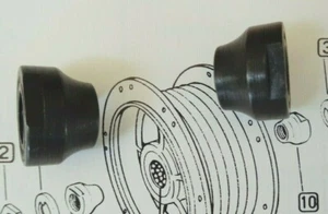 Schwinn Stingray Krate Bike  Axle Cones - Bicycle - Disc Brake - Atom Front - Picture 1 of 4