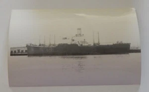 Vaporera Steamship CHINA MAIL foto real postal RPPC - Imagen 1 de 2