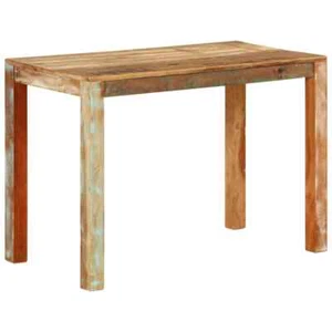 Dining Table 110x55x76 cm Solid Wood Reclaimed vidaXL - Picture 1 of 11