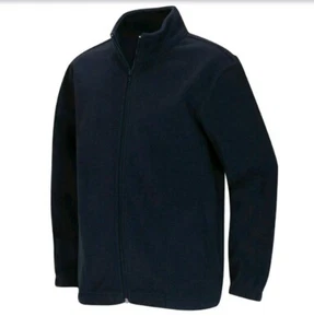 Classroom Uniforms Youth Long Sleeve Polyester Zip Front Fleece Jacket.  - Picture 1 of 2