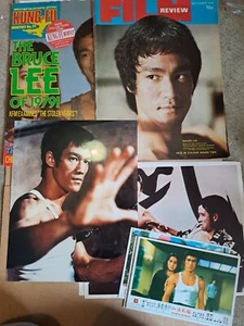 Lot of Bruce Lee magazines and Japanese postcards, plus Japanese cuttings - Picture 1 of 15