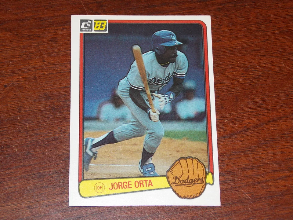 BASEBALL CARD 1983 DONRUSS JORGE ORTA #388 - Image 1 of 1