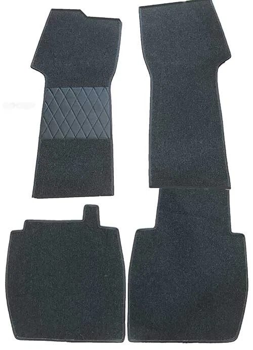 Alfombrillas para BMW 501 y 502 alfombras lazo negro a medida LHD gel barroco Foto 1 de 1