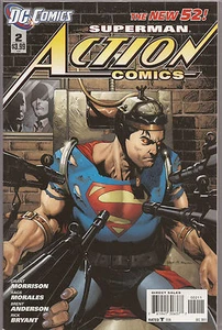 CÓMICS DE ACCIÓN # 2 * NUEVOS 52 * CASI COMO NUEVOS * Grant Morrison - Imagen 1 de 1