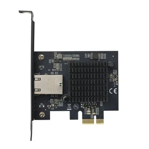 AQC113 PCIE X1 Networking Adapter 1G/2.5G/5G/10Gbps PCIE 10G Gigabit Ethernet - Picture 1 of 8
