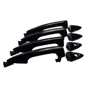 High Quality Door Handles Part 4PCS 82651-1R000 Black Door Handle Exterior - Picture 1 of 8