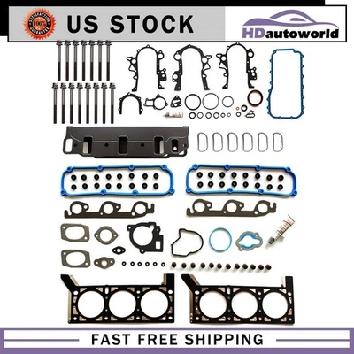 Juego completo de tornillos de junta para Dodge Grand Caravan 09-10 2004-2010 Volkswagen 3,8 L Foto 1 de 4