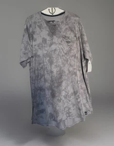Nike Air Jordan Grey T-Shirt Mens XL Tie Dye True Fadeaway  Wings Logo Retro - Picture 1 of 5