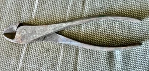 Vintage Herbrand 7" Diagonal Cutting Side Cutter Wire Cutter Pliers 32-7 USA - Picture 1 of 3