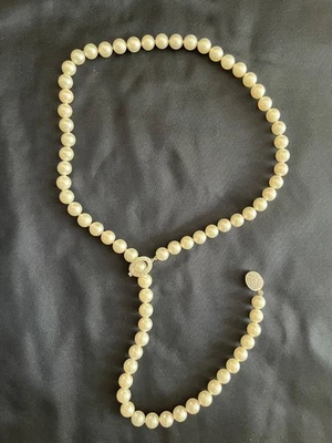 Collar con diamantes Iridesse By Tiffany & Co. perlas de oro de 18 quilates de 23" Foto 1 de 4