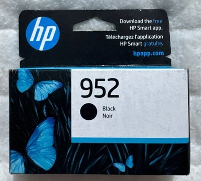 Cartucho de tinta negra HP 952 F6U15AN para OfficeJet Pro 7720, 7740, 8210 caja al por menor Foto 1 de 4