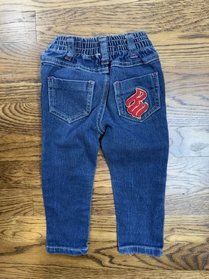 Pantalones de mezclilla Rocawear niños pequeños algodón, poliéster, spandex 18 meses Foto 1 de 4