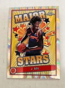 2024 Topps Chrome McDonald's AA J. Bol Major Stars Gold Wave 33/50 #SES-JOB - Foto 1 di 3