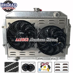 Aluminum Radiator Shroud Fan For 1958-1974 AMC Ambassador Hornet Matador AMX V8 - Bild 1 von 7