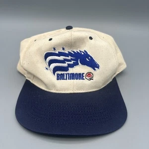 Vtg 1990's Baltimore Colts CFL Football - Snapback Hat Cap VHTF Cowboys Colors - Picture 1 of 8
