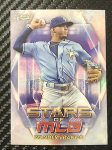 2023 Topps Chrome Stars Of MLB Wander Franco #SMLBC-18 - Picture 1 of 2