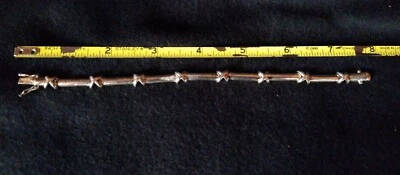 Sterling Silver Linked 8" Bracelet Stamped 925 FAS - Image 1 of 4